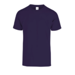 C0300 Playera Peso Completo Cuello Redondo Manga Corta para Caballero Morado · 100% Algodón