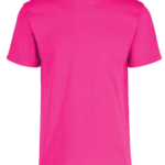 C0300 Playera Peso Completo Cuello Redondo Manga Corta para Caballero Fucsia · 100% Algodón