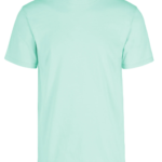 C0300 Playera Peso Completo Cuello Redondo Manga Corta para Caballero Aqua · 100% Algodón